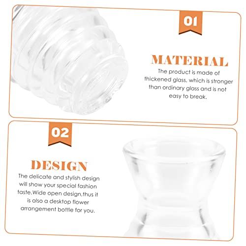 6 botellas difusoras de aromaterapia de vidrio miniatura 7