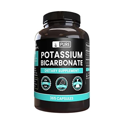 Pure Potassium Bicarbonate Capsules (365 ct) Cover