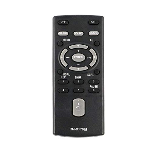 VINABTY RM-X176 RMX176 Remote Control Replacement for SONY Car Stereo Audio System MEX-BT3950U CDX-GT790UI MEXBT3950U