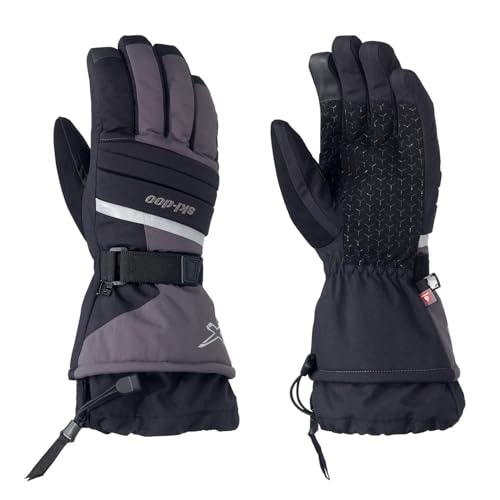 X-TEAM NYLON GLOVES MEN L Charcoal Grey