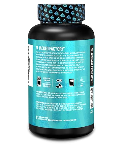 Jacked Factory Dry-XT Diuretic Capsules