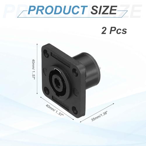 MECCANIXITY 5 conectores XLR hembra panel miniatura 2