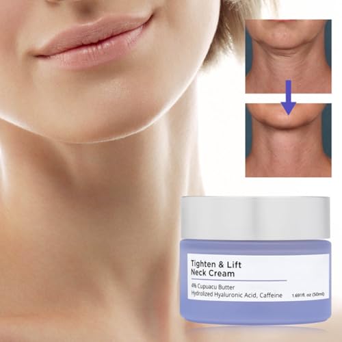 YG LianKai Tighten and Lift Neck Firming Cream, Neck Creams for Tightening & Lifting Sagging Skin & Hydrating, Help Reduce Fine Lines & Wrinkles