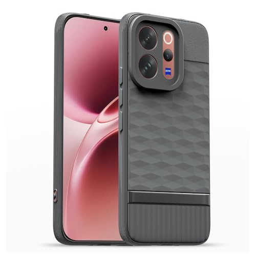 Image of Shockproof Case Compatible with Vivo V70 5G / V70 Elite 5G | Full Camera Protection | TPU Flexible Back Cover for Vivo V70 5G / V70 Elite 5G (Graphite Grey)