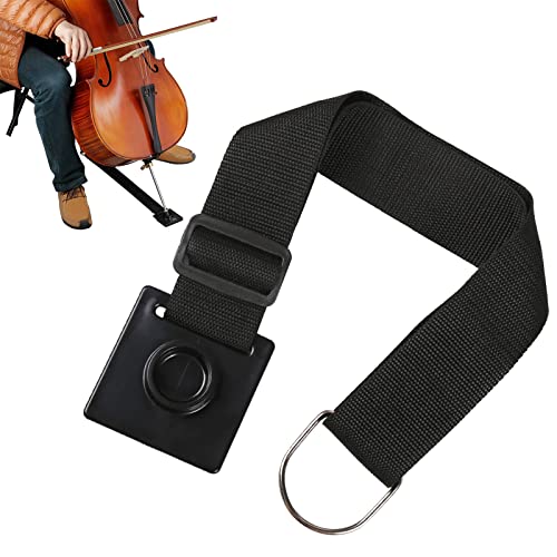 Cello Endpin Stopper, Soporte Para Cello Antideslizante, Correa de Violonchelo, Violonchelo Endpin Ancla, con Esponja Antideslizante Gruesa para El Rendimiento de La Práctica Del Violonchelista