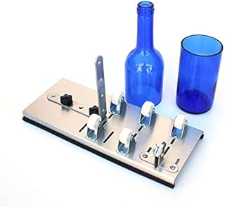 Doolland nóż do butelek szklanych, zestaw do cięcia szkła maszyna do cięcia wina, piwa, alkoholu, whisky, alkoholu, szampana, wody lub napojów gazowanych okrągłe butelki