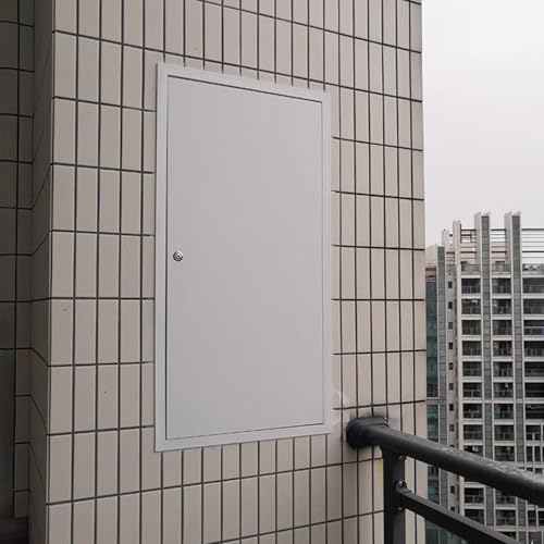 Panel de acceso de aluminio empotrado para techo con llave de seguridad