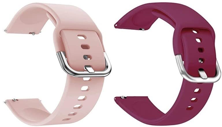 TechMount 22MM Soft Silicone Metal Buckle Watch Band Strap Compatible With ColorFit Pro 4/Pro 4 Max/Ultra/Ultra 2, Amazfit GTR (47mm)/ GTR 2E, One Plus(46mm), Galaxy Watch 3 45mm, Realme S/S Pro (B0BDZYWPTK) Amazon Price History, Amazon Price Tracker