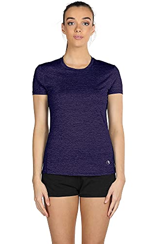 icyzone Workout Running Tshirts for Women - Fitness Athletic Yoga Tops Exercise Gym Shirts (Pack of 3)3