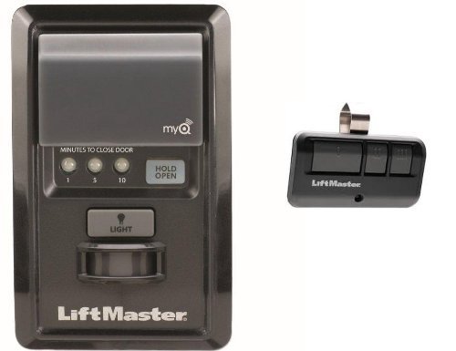 Liftmaster Garage Door Opener Kit - Black Modern Style