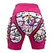 Fcnjsao Hip Pad Shorts 3D Hip Pad for Kid Adult Snowboard Skiing Skating Cycling Hip Butt Protective Pad for Butt Tailbone