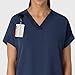 Wink Nova Women's Drop Shoulder Boxy Scrub Top - Navy, S