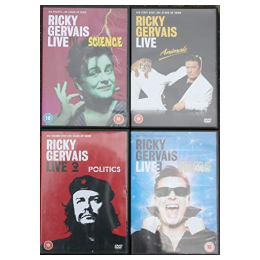 Ricky Gervais Comedy Collection on DVD