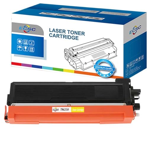 ECSC Compatible Toner Cartridge Replacement for Brother DCP-9010CN HL-3040CN HL-3070CW MFC-9120CN MFC-9320CW TN230Y (Yellow)