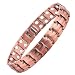 Copper and Magnetic Bracelet for Men Large Copper Bracelet 8.5" Adjustable Pain Relief for Arthritis and Carpal Tunnel Migraines Tennis Elbow