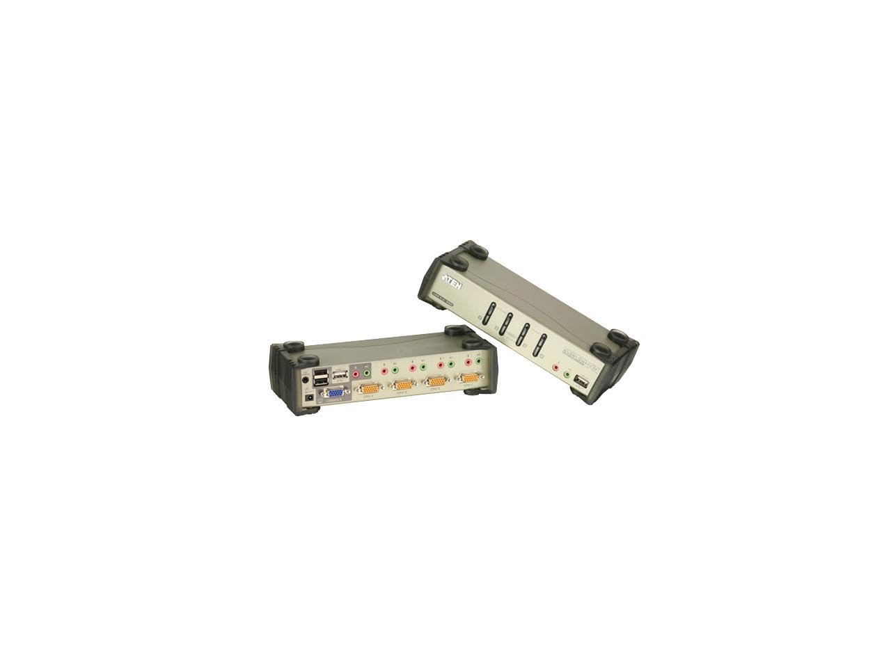 Amazon.com: ATEN CS1734B 4-Port USB KVMP Switch - 4 x 1 - 4