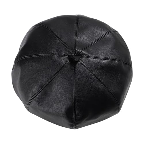 Gorro de piel sintética de bebé: boina retro para ropa infantil de invierno y otoño