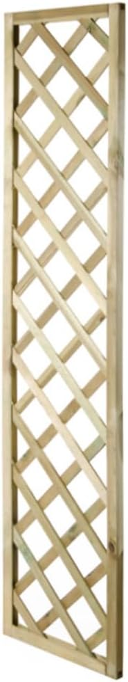 VERDELOOK Grigliato Rettangolare 40x180 cm in Legno