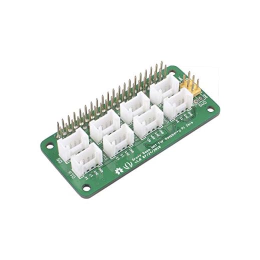 Seeed Studio Grove Base Hat Build-in MCU STM32 12-Bit ADC mit Analog/PWM/Digital/Analog/I2C/UART/SWD Grove Port unterstützt Raspberry 2/3 B/B+ Zero 3,3 V