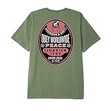  Obey Worldwide Peace&Justice T-Shirt Herren wavelite L