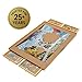 Bits and Pieces Jigsaw Puzzle Board with Drawers, Puzzle Board 1000 Pieces, 22 Inch x 30 Inch Wooden Tray Table with 4 Organizing Piece Sorting Trays, Portable, Easy Storage for Puzzles