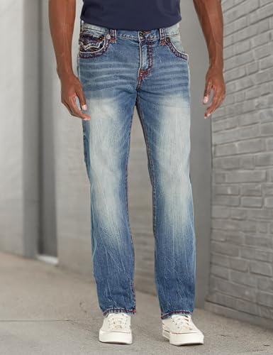 True Religion Brand Jeans Men's Ricky Straight Super T Jean3