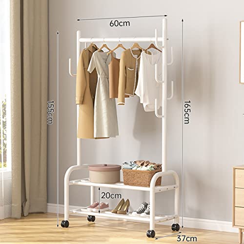 Perchero de metal para dormitorio de 60cm que ahorra espacio en casa 3