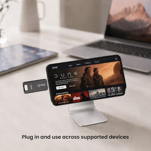 Image of EVM EnC 128GB Type-C USB 3.2 Gen 1 Flash Drive | Impressive 120MB /s Read| Sleek Compact Modern Design | Integrated Convenient Key Loop | Versatile Portable Storage | 10 Years Warranty (ENC /128GB)
