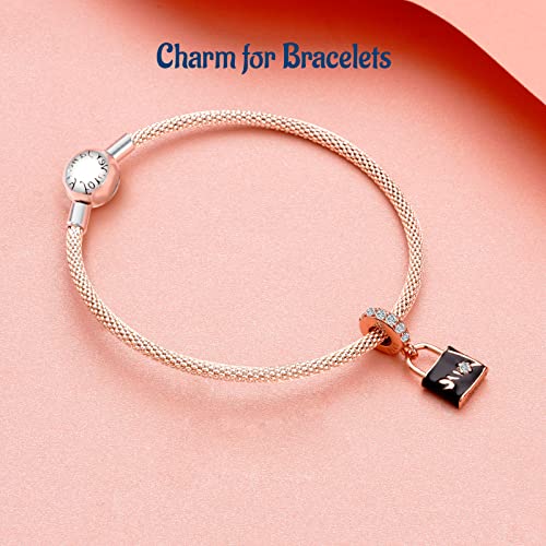Image of Mothers Day Birthday Number Love Family Friendship Graduation Auntie Grandma Dad Mom Charms for Pandora Bracelets Necklaces, Gifts Women, for Anniversary Valentines Christmas