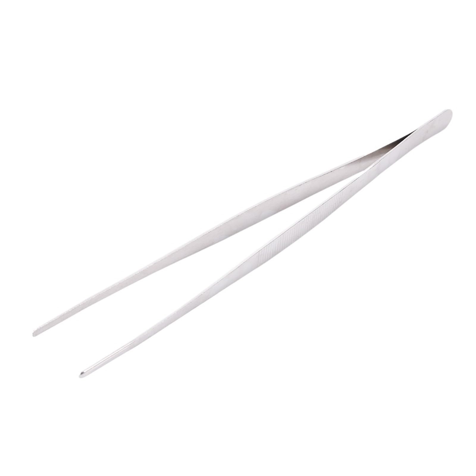 Fire Tongs 1PC Stainless Steel Kitchen Gadgets Barbecue Tongs Food Clip Tweezers(30cm)