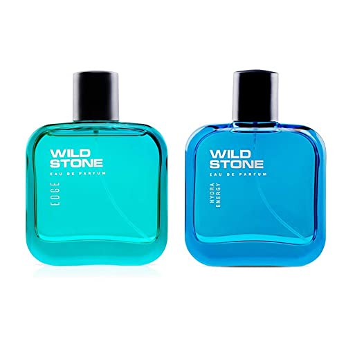 Wild Stone Edge & Hydra Energy Liquid Perfume For Men, 100ml Each (Pack Of 2)