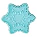 R&M, Christmas Cookie Cutter Stamper Set of 4, Assorted Designs, Snowflake, Snowman, Ornament, Santa, approximately 2.75