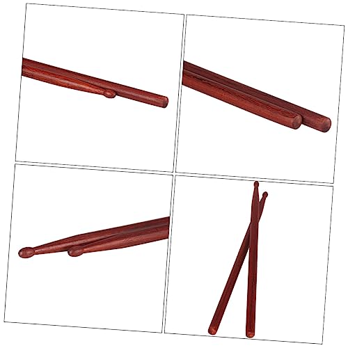 Baquetas para batería Redwood de madera dura, par miniatura 4
