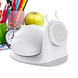 Chargeur Sans Fil Mignon 15W – Station De Charge Rapide En ABS 8,8x17,5cm Avec Support Magnétique – Lampe De Chevet Escargot Glow Pour Téléphone, Bureau, Maison, Chambre, Dortoir, Voiture Et Allaiteme