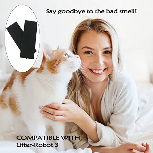 10 Pack Carbon Filters Compatible With Litter,Litter Box Filter,Replacement Activated Carbon Filters For All Robot Models To Absorb Odors, Control Pet Moisture And Keep Your Home Fresh #TOP2