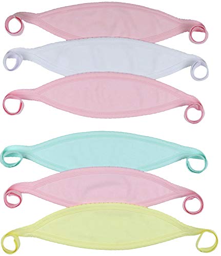 ToBeInStyle Babies' 6-Pack Comfortable Newborn Baby Belly Binder - Girl - One Size