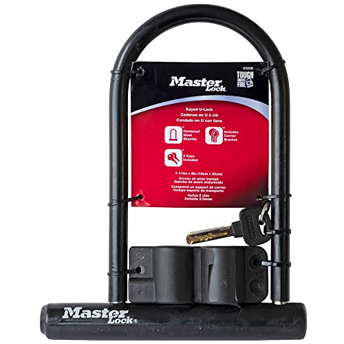 Master Lock 8320D Black Bike Lock With Key thumb #6