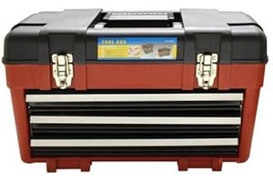 Duratool Plastic Tool Box with Drawers