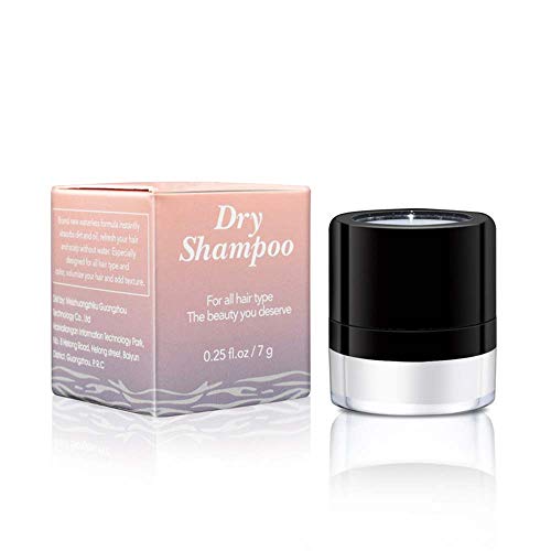Dry Shampoo Volume Powder - Organic Dry Shampoo Travel Size, Hair Powder Dry Shampoo for Women and Men，Removes Impurities Without Water, 0.25 oz,Pink