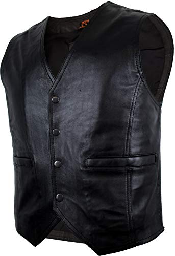 MDM Leren vest van lamsleer - Image 4