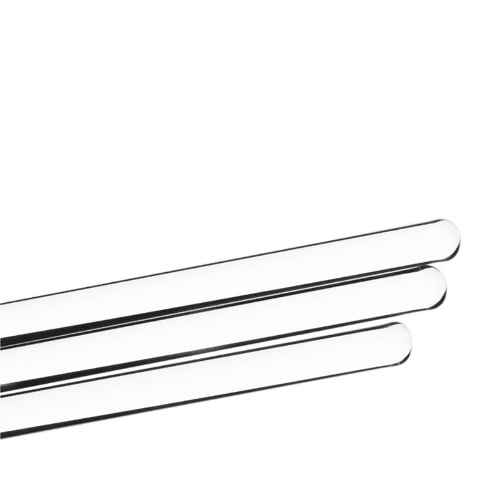 Asta di miscelazione trasparente 100 bacchette di agitazione in vetro borosilicato ad alta resistenza, 6 mm * 15 cm, agitatori dritti solidi for miscelazione