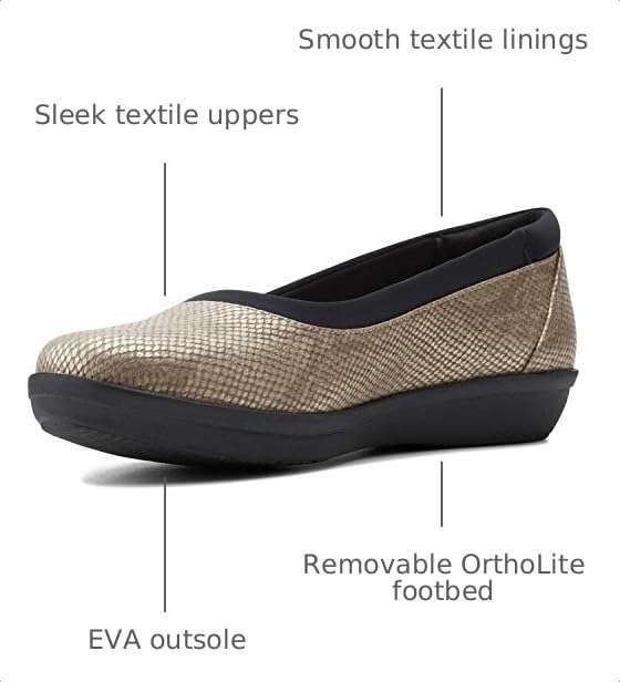 Image of Clarks Women's Ayla Low Ballet Flat