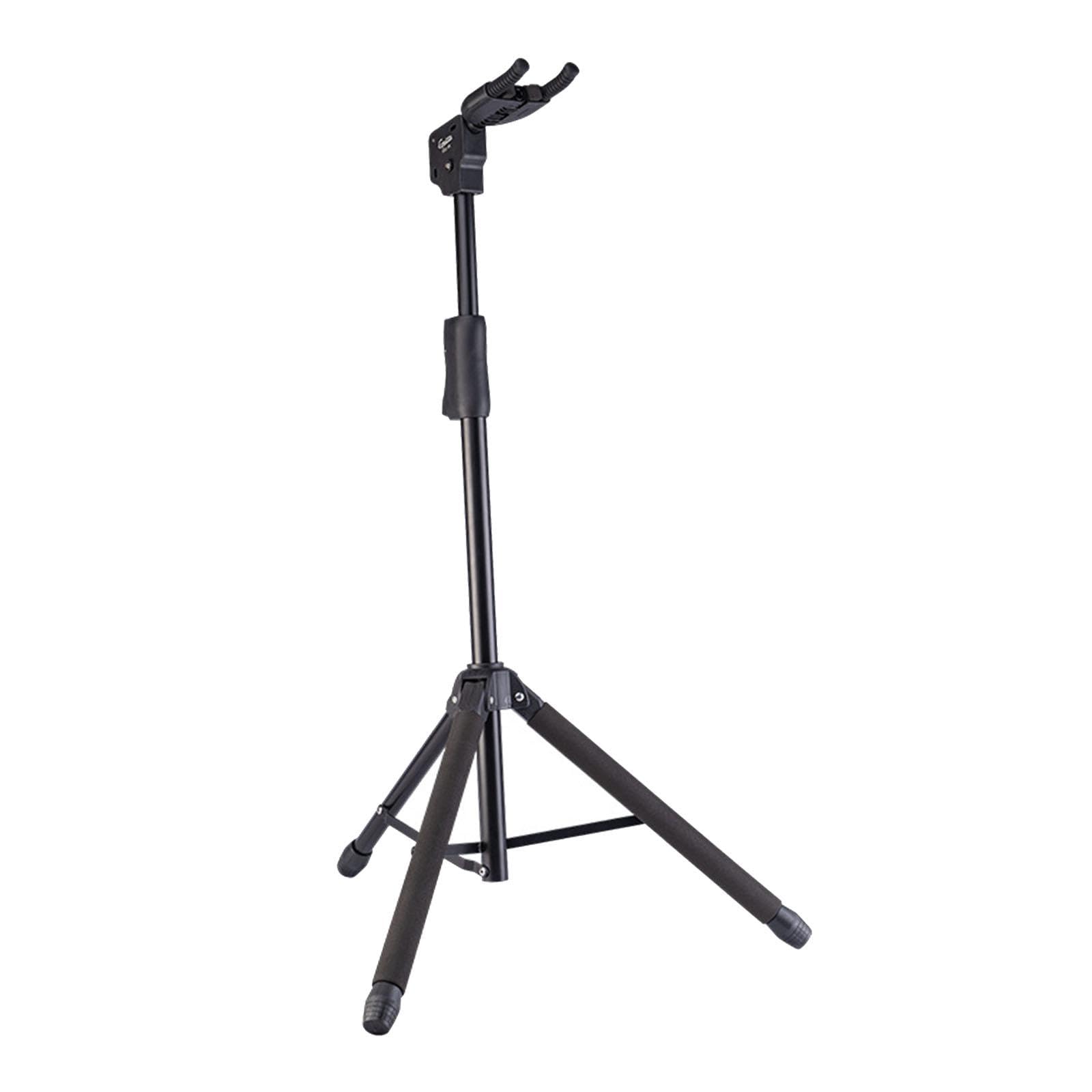 Wmqbjta Tripod Guitar Stand Ukulele Display Stand for Music Room School Musician