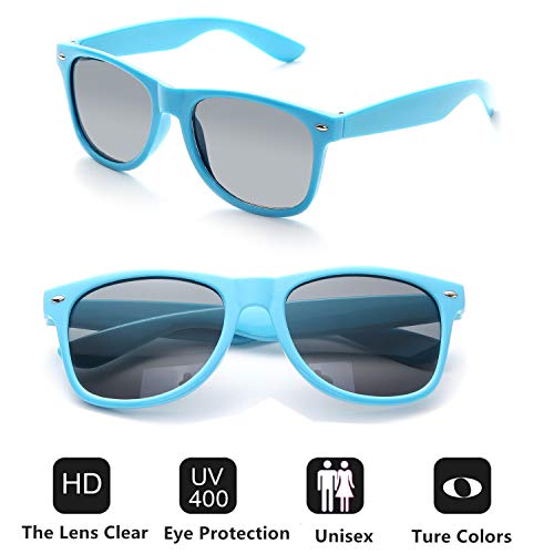 Image of Eyegla Sunglasses Bulk Party Sunglasses Pack 80s Shades Eyewear Set for Men Women 8 /10 /20 /30Pack