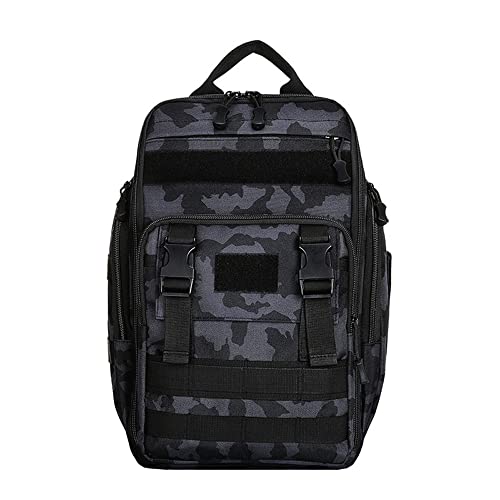 Sac à dos de pêche multi-poches L de grande capacité pour le sport