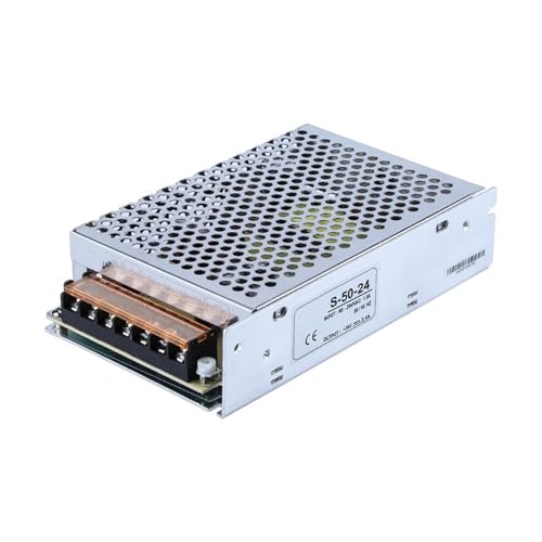NXUTKBNK NES/S-50w-24V2A Switching Power Supply 12v Transformer 220v to 5V 10a Monitoring Power Supply Module(NES-50-24V)