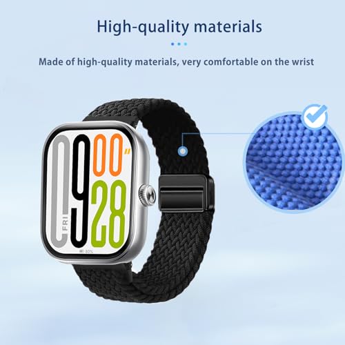 Correa de nylon trenzado para Xiaomi Redmi Watch 5 miniatura 3