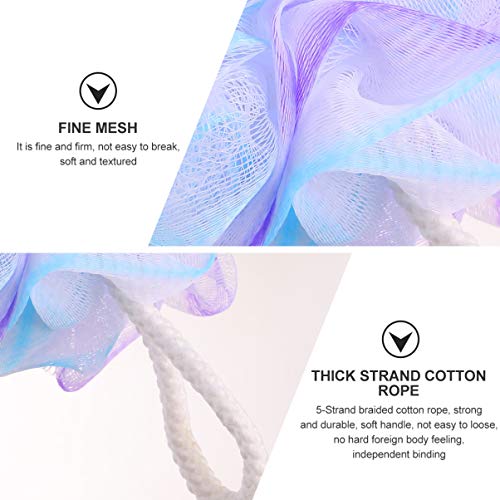 ARTIBETTER 5 PeÃ§as de Esponja de Banho Esponja Esponja de Corpo EsfregÃ£o Esfoliante Malha Esponjas