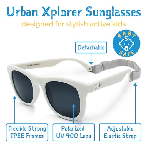 JAN & JUL Baby Toddler Kids’ Flexible UV-400 Polarized Sun-glasses with Strap for Girls Boys2