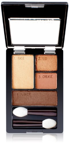 Maybelline Expert Wear Eyeshadow Quads, Sunlit Bronze, 0.17 oz.